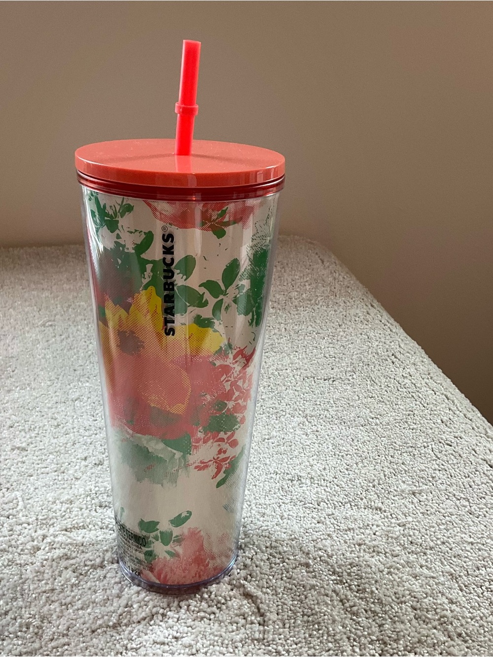 Starbucks Tumbler Mexico Exclusive Spring Easter 2021 floral 24 oz New